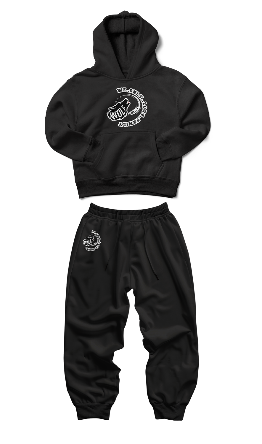 Signature "Wolf" Unisex Kids Hoodie & Sweatpants Set