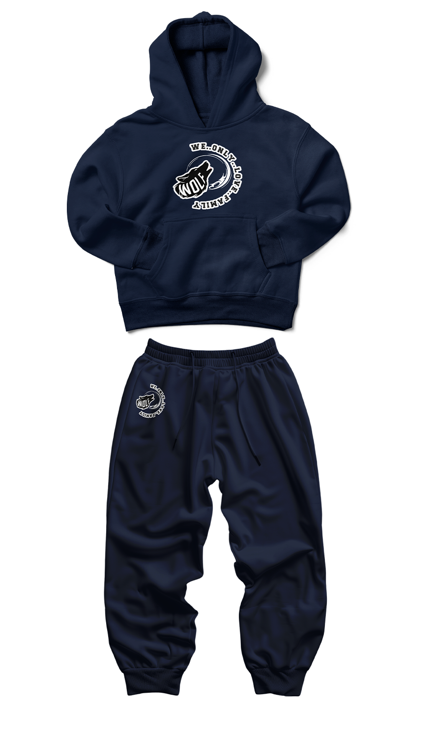 Signature "Wolf" Unisex Kids Hoodie & Sweatpants Set