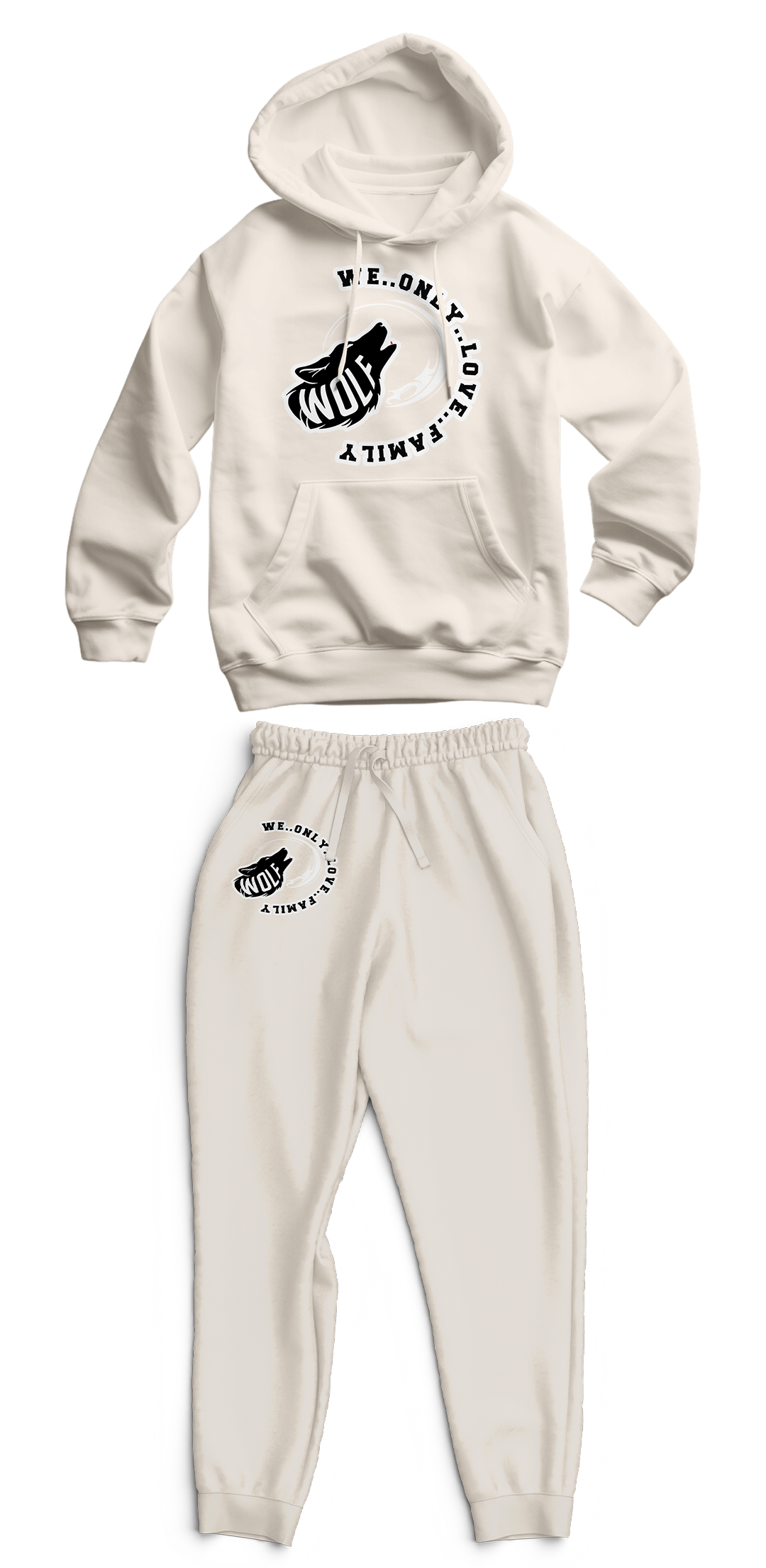 Signature "Wolf" Unisex Adult Hoodie & Sweatpants Set